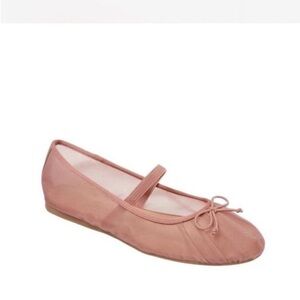 A New Day 6 Pink Mesh Ballet Flat- NWT